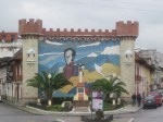 Mural of Bolivar, Loja, Ecuador